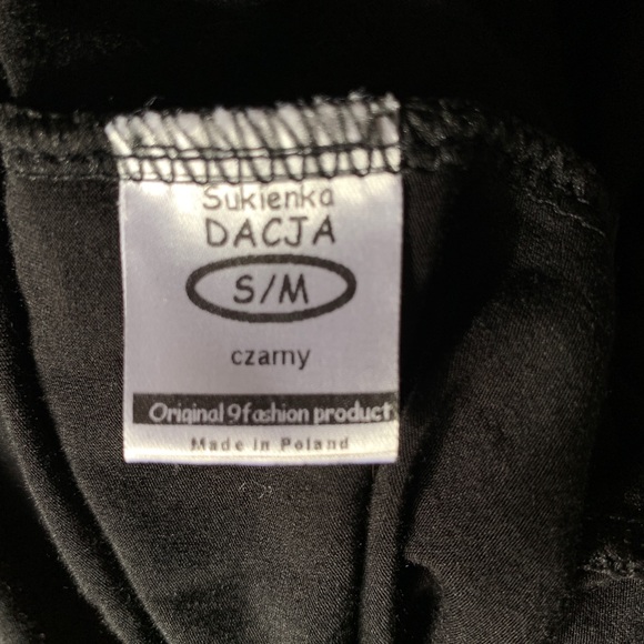 9Fashion Dacja Maternity Dress Black Size S/M - Picture 3 of 5